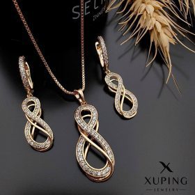 نیم ست بی نهایت نگین دار ژوپینگ